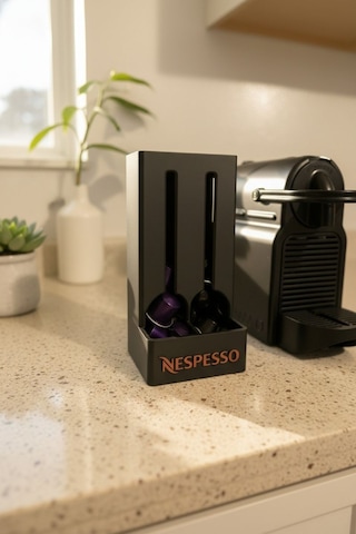 Nespresso Modern Kapsül Tutucu 2 Bölmeli Çok Renkli