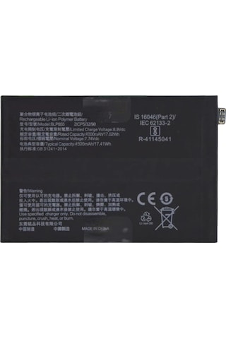 Cbtx Oppo Reno6 Pro 5g / K9 Pro İçin Blp855 4500 Mah Li-polimer Pilin Değiştirilmesi