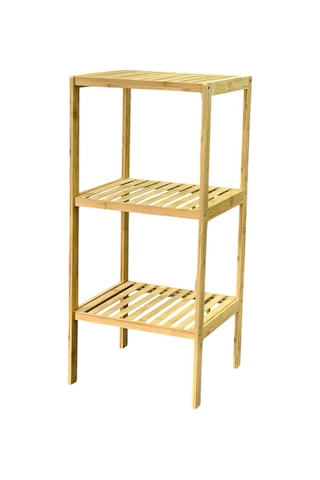 İbico İ21-148 Çok Amaçlı Raf Ve Organizer 36x32x80cm 3 Katlı Ahşap Bambu Diğer