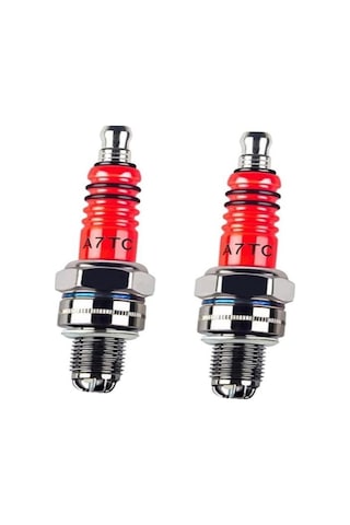 Kırmızı 3-tırnak 2 Adet Evrensel Buji