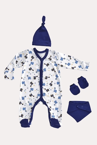 Mama Padre Tiny Dino Yenidoğan Mini Set - 4 Parça Renkli - 861047003 Renkli