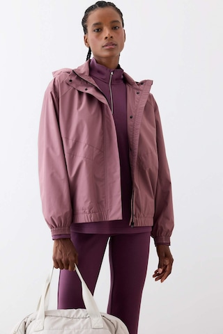 Defacto Defactofit Su İtici Regular Fit Kapüşonlu Yağmurluk C4949ax25aubr97 Bordo