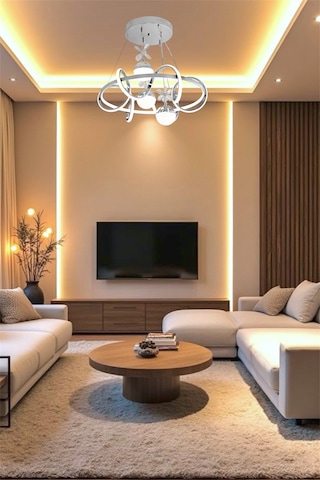 Ey Shop 3 Lü Toplu Çember 3 Renk Beyaz&sarı&günışığı Led Avize Krom