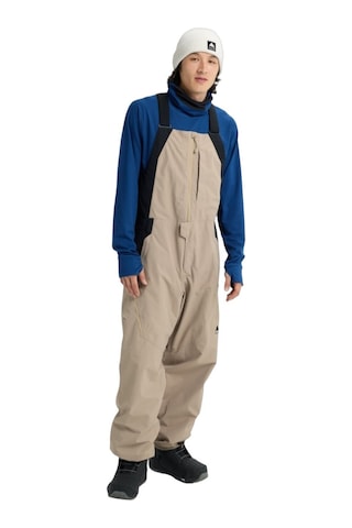 Burton Burton Reserve 2l Relaxed Bib Pants Erkek Bej Snowboard Pantolonu 30531