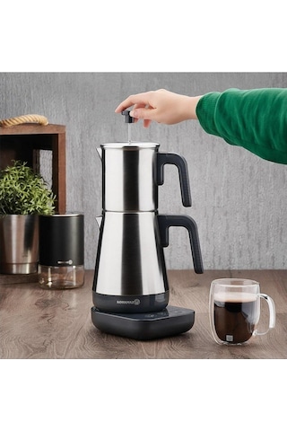 Korkmaz A850-01 Moderna Elektrikli Çay Makinesi French Press Özel