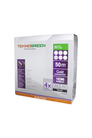 Teknogreen Tkh-50F 50 Mt Hdmi Kablo