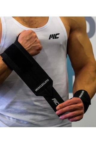 Musclecloth Pro Wrist Wraps Siyah 2'li Paket Çok Renkli
