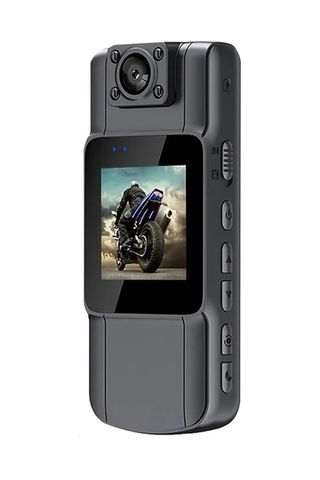 Dashanshop Black L11 Siyah Taşınabilir Hafif Aksiyon Kamerası Yüksek Çözünürlüklü Video Geniş Açı Lens Extreme Spor Çekimi İçin Uygun