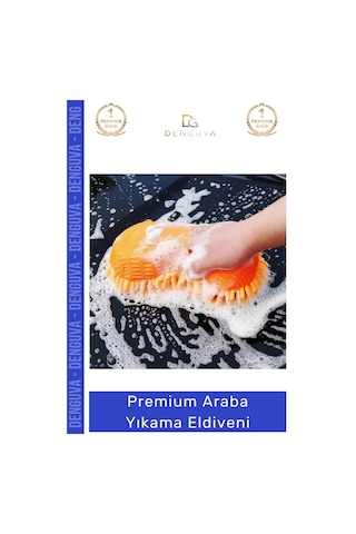 Mikrofiber Mikrofiber Çizmez Detailing Oto Temizlik Süngeri Kaliteli Premium Araba Yıkama Eldiveni