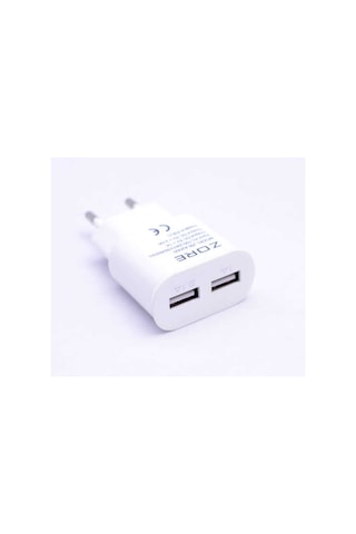 More Tr Zore 2000 Mah 2 In 1 Micro Ev Şarj Seti-Beyaz