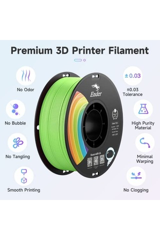 Resmi 3d Yazıcı Filament Ender Pla Pro Filament, Pla+ 3d Baskı Filamenti, Dayanıklı Ve Dayanıklı, Boyutsal Doğru Genel