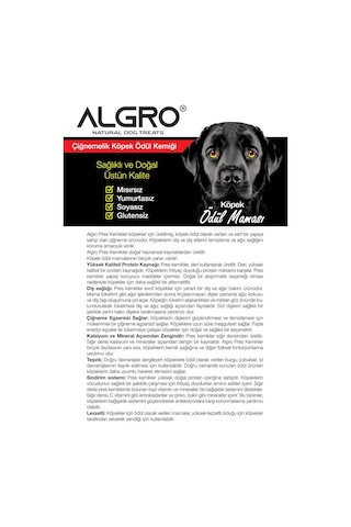 Algro Doğal Ödül Kemiği Sığır Derisi 12.5 CM 100 G