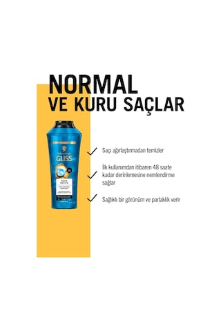 Gliss Aqua Revive Nemlendirici Şampuan 6 x 400 ML