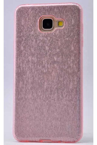 Galaxy Uyumlu A5 2016 Kılıf Zore Shining Silikon Rose Gold