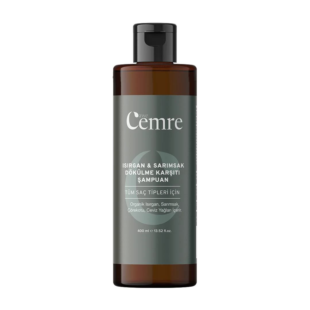 Awe Cemre Isırgan & Sarımsak Dökülme Karşıtı Şampuan 400 ML