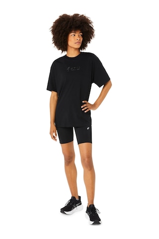 Asics ASICS LOGO TEE Siyah Women Kısa Kollu Tshirt 2032C843-002 Siyah