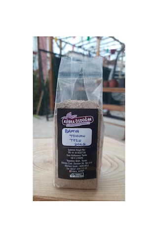 Bamya Tohumu Tozu 200gr