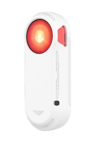 Garmin Varia Rtl515 Bisiklet Işık Bisiklet Radar Koruma Kolu Silikon Kılıf Toz Geçirmez Yumuşak Kapak-Beyaz