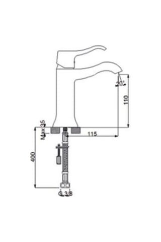 Newarc Maxımal Lavabo Bataryası 101528