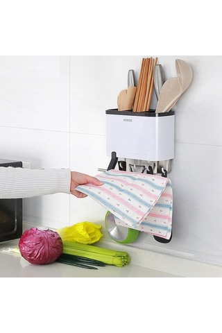 Pazly Suntek Duvar Çok Fonksiyonlu Damlalıklı Serbest Delme Depolama Ünitesi, Çok Renkli Çok Renkli