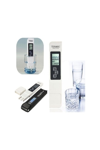 Tds Ec Metre Termometreli Su ve İletkenlik Ölçüm Cihazı