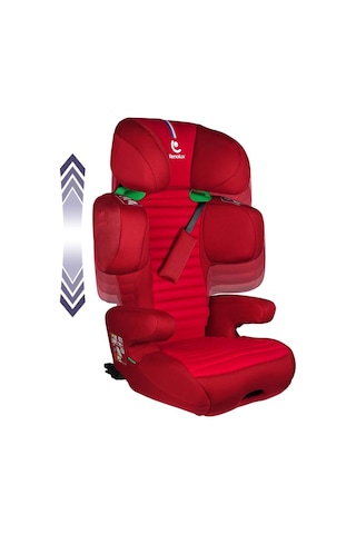 Renolux Renofix 2 Softness Isofix Oto Koltuğu 100 - 150 Cm 15-36 Kg Oto Koltuğu Kırmızı