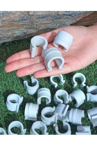 Sera Klipsi 100 Adet 21 lik 1/2 Yarım Parmak Çakma Sera Klips