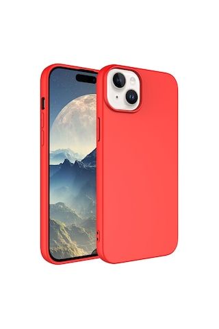 Apple Uyumlu iPhone 15 Plus Zore Lsr Lansman Kılıf-kırmızı Kirmizi Kırmızı