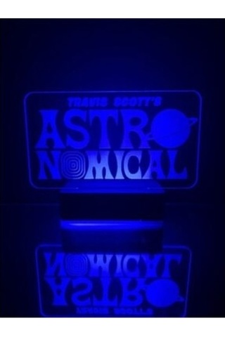 Travis Scott Astro Nomical 16 Renk Gece Lambası