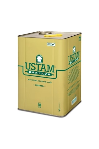 Ustam Baklava Bitkisel Susuz Yağı 18 L Ustam Baklava Bitkisel Susuz Yağı 18 L