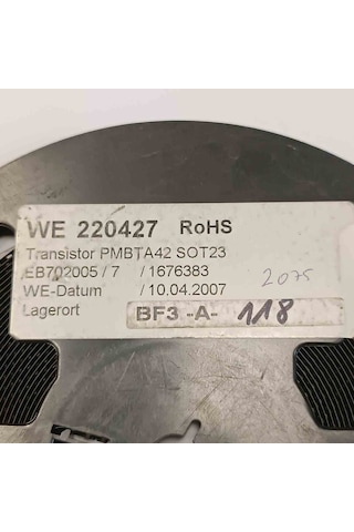 Pmbta42 0.3a 300v Sot23 Faırchıld Smd Transistör 9 Adet