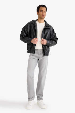 Defacto Oversize Suni Deri Mont D2427ax26spbk27 Siyah-bk27