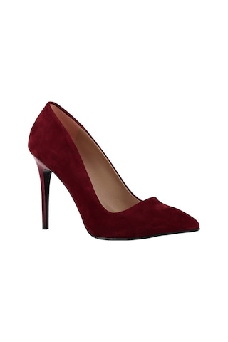 Fox Shoes Bordo Kadın Topuklu Ayakkabı 8922151902
