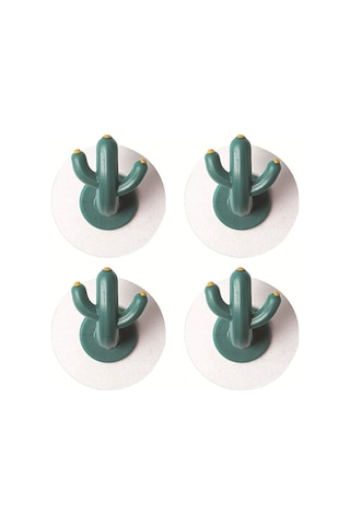 Hh 4 Adet Kaktüs Şeklinde Duvara Monte Kanca, Güçlü Taşıma Kapasitesi, Çanta, Havlu, Şemsiye Kancası, Düzenleyici, Yatak Odası, Mutfak, Kanca, Havlu H Diğer