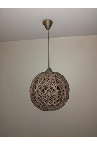 Efect Home Design Bohem,ahşap,jüt,hasır,modern,doğal Sarkıt Avize HASIR