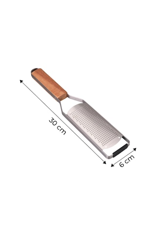Akasya Saplı Paslanmaz Çelik Rende - 18/10 Stainless Steel Sebze Rende Aparatı Diğer