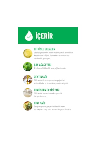 Siveno %100 Doğal Yüz Temizleme Köpüğü Yağlı Ciltler İçin Makyaj Siyah Nokta Sivilce Vegan 100 ML