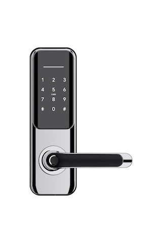 Xenon Smart Parmak İzi ile Açılabilen Dokunmatik Şifreli Hırsızlık Önleyici Akıllı Elektronik Kapı Kilidi X8051