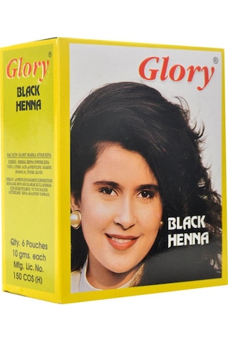 Glory Glory Siyah Hint Kınası (Black Henna) 10 Gr Paket