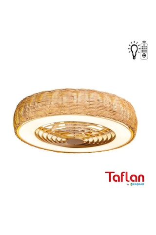 Taflan - Kaşkar Rtn-24 Uzaktan Kumandalı Lambalı Tavan Vantilatör