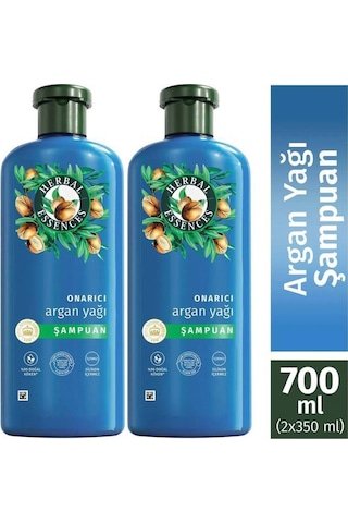 Herbal Essences Onarıcı Argan Yağı Şampuan 2 x 350 ML