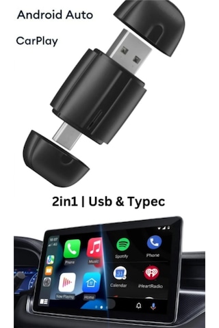 Kablosuz Carplay Adaptörü - Wireless Carplay Çevirici-4963