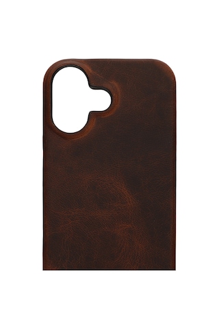 Avra Hide Case Apple Uyumlu iPhone 17 Cognac Kiss