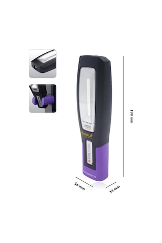 Ceta Form Uv Şarjlı Led Kaçak Arama Lambası R10-mıdı/uv