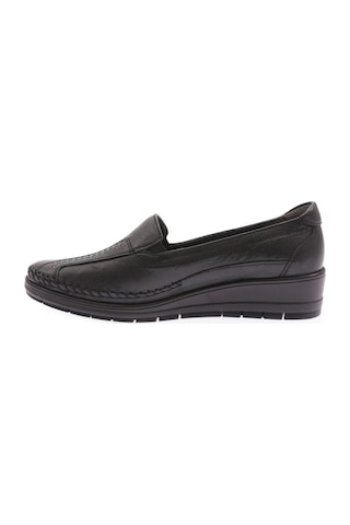 Forelli 25182 Kadın Silver Taşlı Hallux Valgus Yapılı Memory Foam Casual Ayakkabı 25182-27-R1534 Siyah