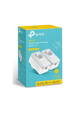 Tp-lınk Tl-pa4010p Kıt Av600 Ac Güç Soketli Adaptor