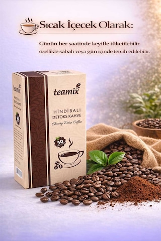 Form Kahve Detox Coffe Hindibalı 30 Stick Poset Hindibağlı Kakaolu Yumuşak Içimli Form Kahve Diğer