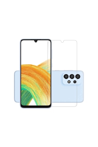 Samsung Galaxy A33 5g İle Uyumlu Ekran Koruyucu Şeffaf Temperli Kırılmaz Cam Ekran Koruyucu
