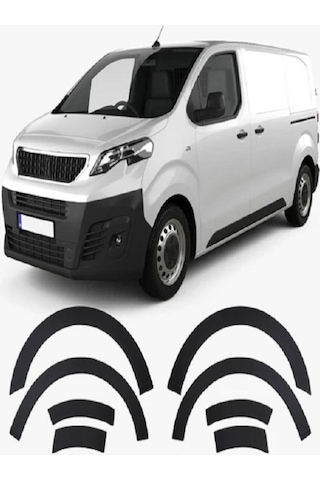 Peugeot Expert 2017 Ve Üzeri Çamurluk Dodiği 8 Parça