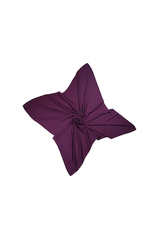 Mim Eşarp Mısırlı Eşarpları Aerobin Jazz Caz Eşarp 110x110 Cm Vişne Çürüğü